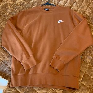 Cognac Nike Crewneck